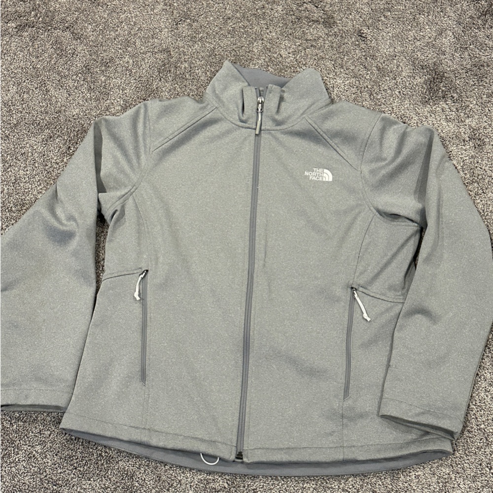 The North Face Gray Performance Zip-Up Jacket